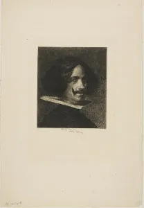 Velazquez Diego De Silva Prints: Portrait of Velasquez, n.d. Creator: Mariano Jose Maria Bernardo Fortuny y Carbo