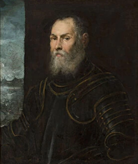 Turkish Fleet Gallery: Portrait of a Venetian Admiral, Second half of the16th cen