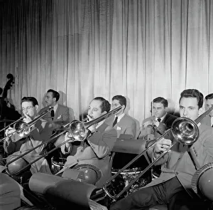 Portrait of Vernon Friley, Irv Dinkin, Jim Harwood, John Chance, Paul Kashian... N.Y. ca. Jan. 194 Creator: William Paul Gottlieb