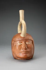 Portrait Vessel of a Ruler, 100 B. C. / A. D. 500. Creator: Unknown