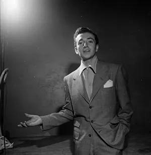 Portrait of Vic Damone, 1938. Creator: William Paul Gottlieb