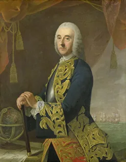 Vice Admiral Prints: Portrait of Vice-Admiral Hendrik Lijnslager