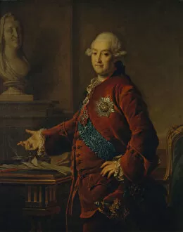 Dmitri Grigorievich 1735 1822 Gallery: Portrait of Vice-Chancellor Prince Alexander Mikhaylovich Golitsyn (1723-1807), 1772