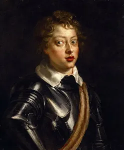 Pieter Paul 1577 1640 Prints: Portrait of Vincenzo II Gonzaga (1594-1627), Duke of Mantua, c. 1605. Creator: Rubens