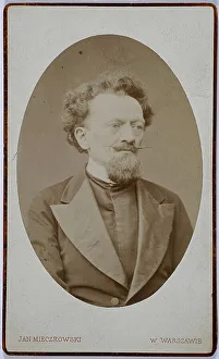 Mieczkowski Prints: Portrait of the violinist and composer Apolinary Katski (1825-1879)
