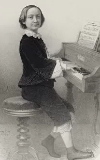 Portrait of the violinist and composer Henri Ketten (1848-1883). Creator: Desmaisons