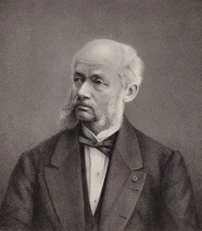 Portrait of the violinist and composer Henri Vieuxtemps (1820-1881), 1895. Creator: Anonymous