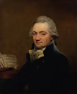 Hardy Prints: Portrait of the violinist and composer Johann Peter Salomon (1745-1815)