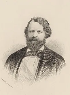 Portrait of the violinist and composer Joseph Joachim (1831-1907). Creator: Weger