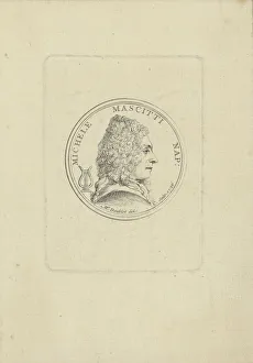 Portrait of the violinist and composer Michele Mascitti (1663-1760), 1726. Creator: Anonymous