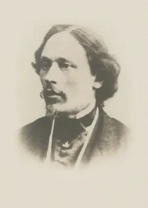 Afanasyev Prints: Portrait of the violinist and composer Nikolay Yakovlevich Afanasyev (1821-1898)