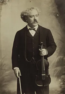 Portrait of the violinist and composer Pablo de Sarasate (1844-1908), c. 1895. Creator
