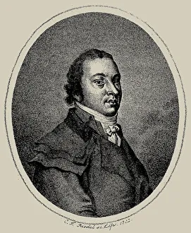 1832 Prints: Portrait of the violinist and composer Peter Hänsel (1771-1831)
