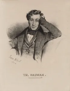 Portrait of the violinist and composer Theodor Haumann (1808-1878), 1834