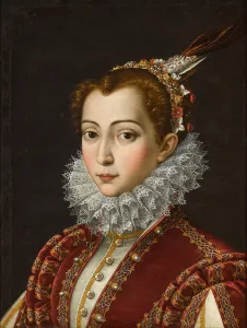 Portrait of Vittoria Accoramboni (1557-1585), c1580. Creator: Pulzone, Scipione (1550-1598)