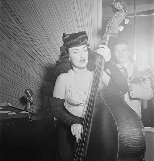 Portrait of Vivien Garry and Arv(in) Charles Garrison, Dixon's, New York, N.Y. ca. May 1947. Creator: William Paul Gottlieb
