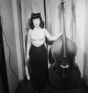 Portrait of Vivien Garry, New York, N.Y. Dixon's, ca. May 1947. Creator: William Paul Gottlieb