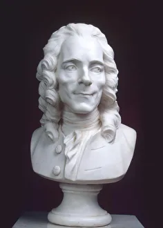 Voltaire Prints: Portrait of Voltaire, 1770s