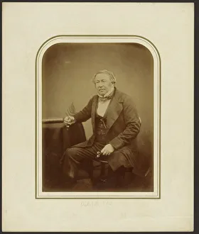 Cyathea Prints: Portrait of Wakefield, F.L.S. 1855. Creator: Maull & Polyblank