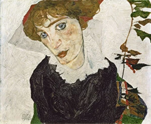 Jugendstil Gallery: Portrait of Wally Neuzil, 1912. Artist: Schiele, Egon (1890?1918)