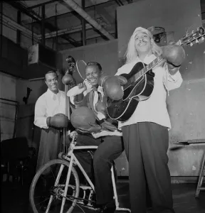 Moore Freddie Prints: Portrait of Wesley Prince, Nat King Cole