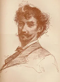 Portrait of Whistler, 1880 (1903-1904). Artist: Paul Adolphe Rajon