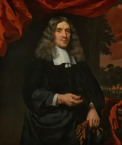 Maes Prints: Portrait of Wigbold Slicher (1627-1718)