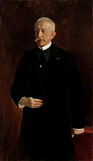 1890 Prints: Portrait of Wiktor Oslawski, 1890. Creator: Teodor Axentowicz