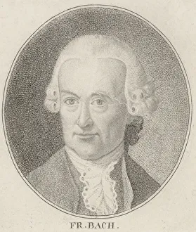Portrait of Wilhelm Friedemann Bach (1710-1784), Second Half of the 18th cen Portrait of Wilhelm Friedemann Bach (1710-1784), Second Half of the 18th cen