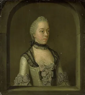 Regters Tibout Prints: Portrait of Wilhelmina Hillegonda Schuyt
