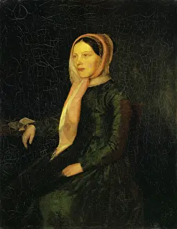 Scarf Prints: Portrait of Wilhelmine Wiggenhauser