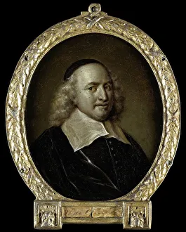 Copper Metal Prints: Portrait of Willem de Groot, Lawyer and Writer, 1732-1771. Creator: Jan Maurits Quinkhard