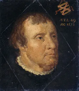Fine Art Prints: Portrait of Willem Ploos van Amstel, Bailiff of Loosdrecht, 1578. Creator: Anon