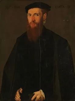 Portrait of Willem van Lokhorst (1514-64), 1554. Creator: Unknown
