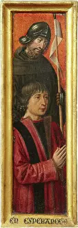 Patron Prints: Portrait of Willem van Overbeke with Saint William