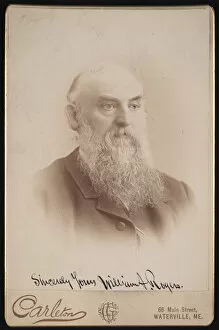 Portrait of William Augustus Rogers (1832-1898), Before 1898. Creator: Charles G Carleton