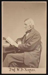 Geologist Gallery: Portrait of William Barton Rogers (1804-1882), Between 1866 and 1873
