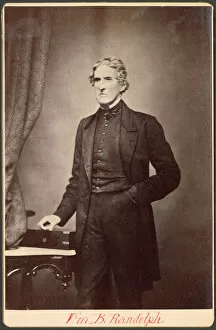 Clerk Gallery: Portrait of William Beverley Randolph (1790-1868), Before 1868. Creator: Unknown