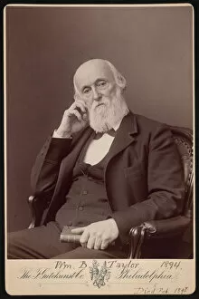 Portrait of William Bower Taylor (1821-1895), 1894. Creator: Frederick Gutekunst