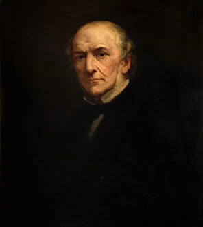 Personality Gallery: Portrait of William Ewart Gladstone (1809-1898), 1877. Creator: William Thomas Roden