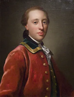 Anton Raphael 1728 1779 Prints: Portrait of William Fermor (1737-1806), 1757. Artist: Mengs, Anton Raphael (1728-1779)