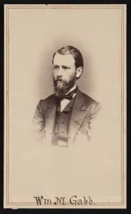 Portrait of William More Gabb (1839-1878), Before 1878. Creator: Unknown Portrait of William More Gabb (1839-1878), Before 1878. Creator: Unknown