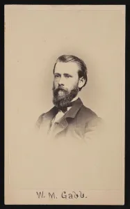 Portrait of William More Gabb (1839-1878), 1864-1865. Creator: Silas Wright Selleck