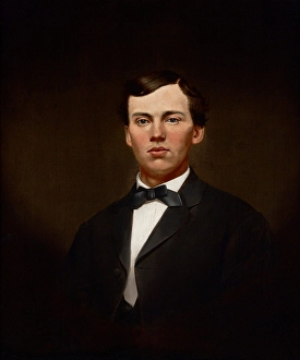 Haughty Prints: Portrait of William Gurley Munson, 1868. Creator: William Merritt Chase