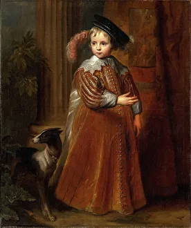 Portrait of William II, Prince of Orange-Nassau (1625-1650), 1632. Creator: Dyck, Sir Anthony van (1599-1641)