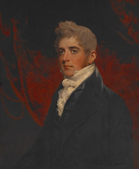 Hoppner John Prints: Portrait of William Inigo Jones, about 1800. Creator: John Hoppner