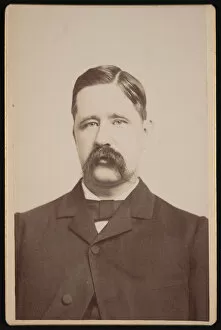 Cabinet Card Gallery: Portrait of William Keith Brooks (1848-1908), Before 1900. Creator: Unknown