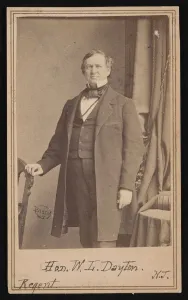 Portrait of William Lewis Dayton (1807-1864), Before 1864
