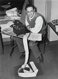 Bill Gottlieb Prints: Portrait of William P. Gottlieb