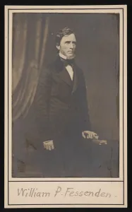 Portrait of William Pitt Fessenden (1806-1869), Before 1869